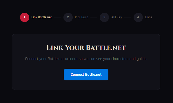 Battle.net Linking